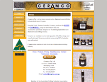 Tablet Screenshot of ceramco.com.au